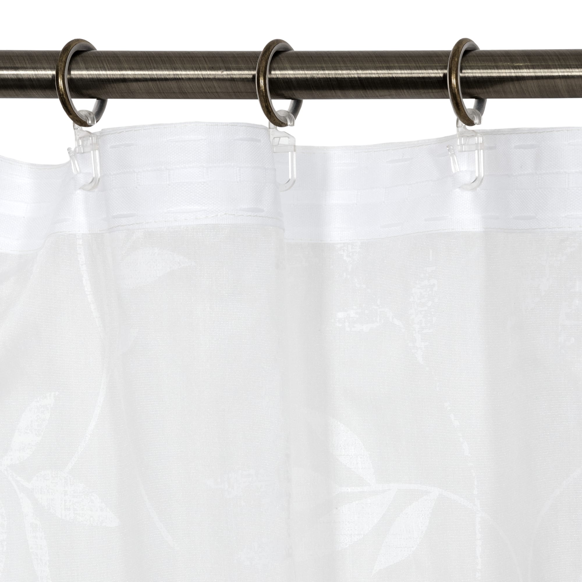 82305175 Тюль на ленте «Лепестки», 250x260 см, цветы, цвет белый Santreyd  - Вид №5