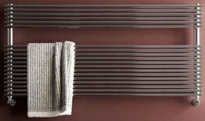 3551440130201 Cordivari Elen Wide, полотенцесушитель водяной 400/1200, цвет полированная сталь