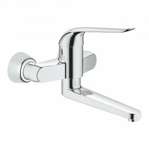 Смеситель для раковины GROHE Euroeco Special (вынос 257 мм, длина рычага 170 мм), хром (32773000)