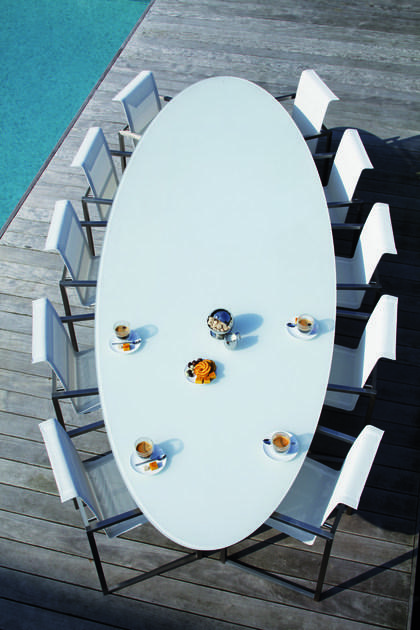 Joli Овальный керамический обеденный стол Elyps sun-id-1462466 - Вид №6