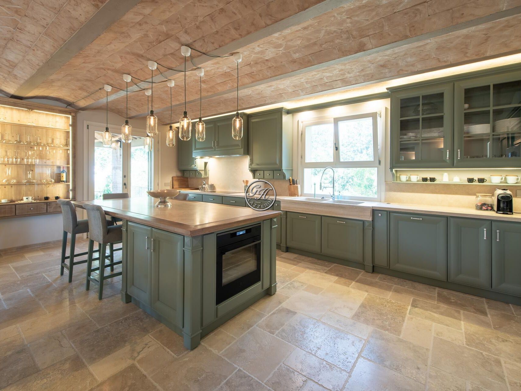 Кухня с островом на заказ GH LAZZERINI Cucina 22 ARCH-00125854