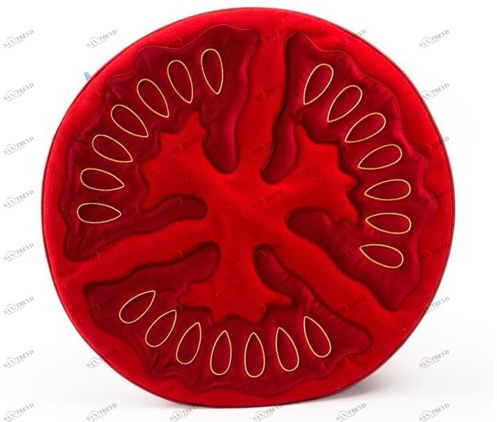 Seletti Круглая подушка из ткани Hot dog sofa & burger chair sun-id-1383474