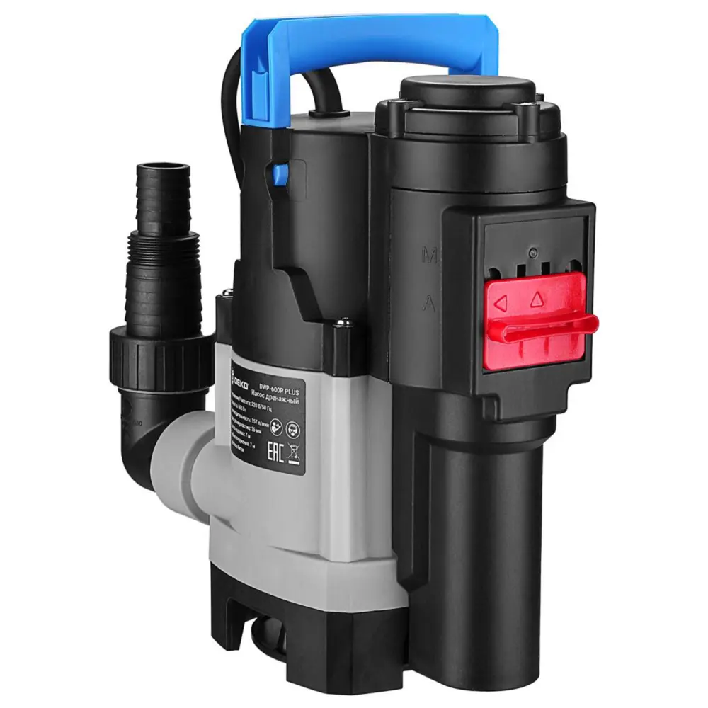 Насос погружной дренажный для грязной Deko Plus DWP-600P, 9420 л/ч Santreyd STLM-2081424