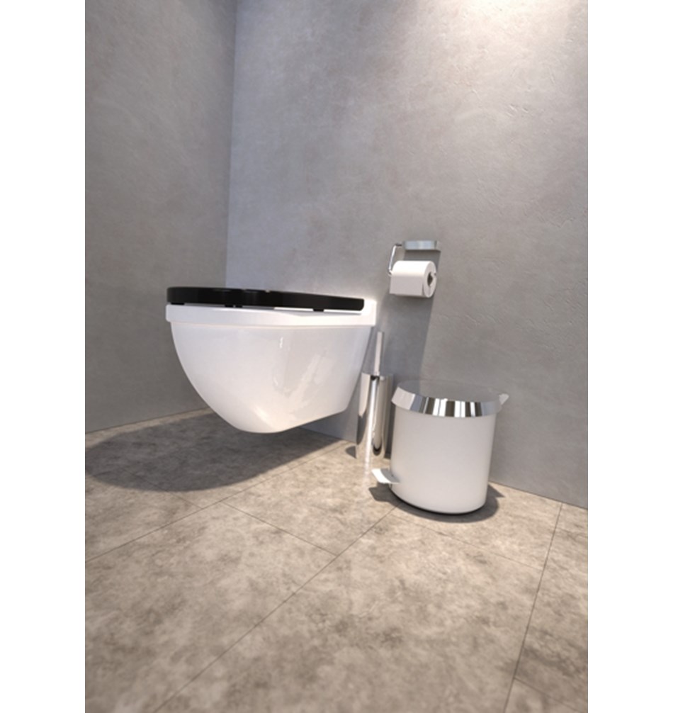 FROST Держатель туалетной бумаги 3 » полированный Алюминий Полированный хром Q301414525  - Вид №6