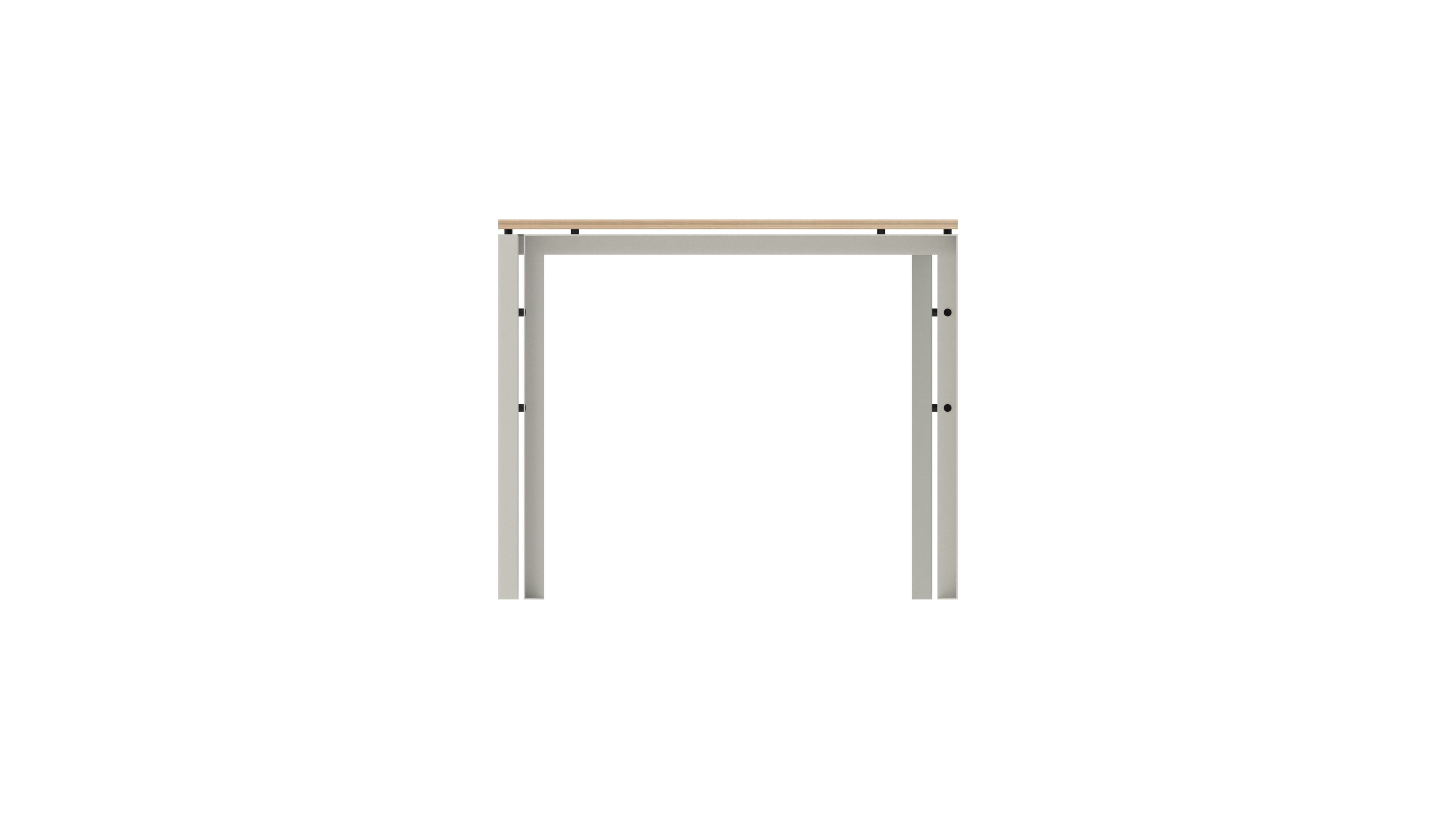 Прямоугольный стол из стали и дерева FUNCTIONALS WT-TABLE ARCH-00093437 - Вид №35