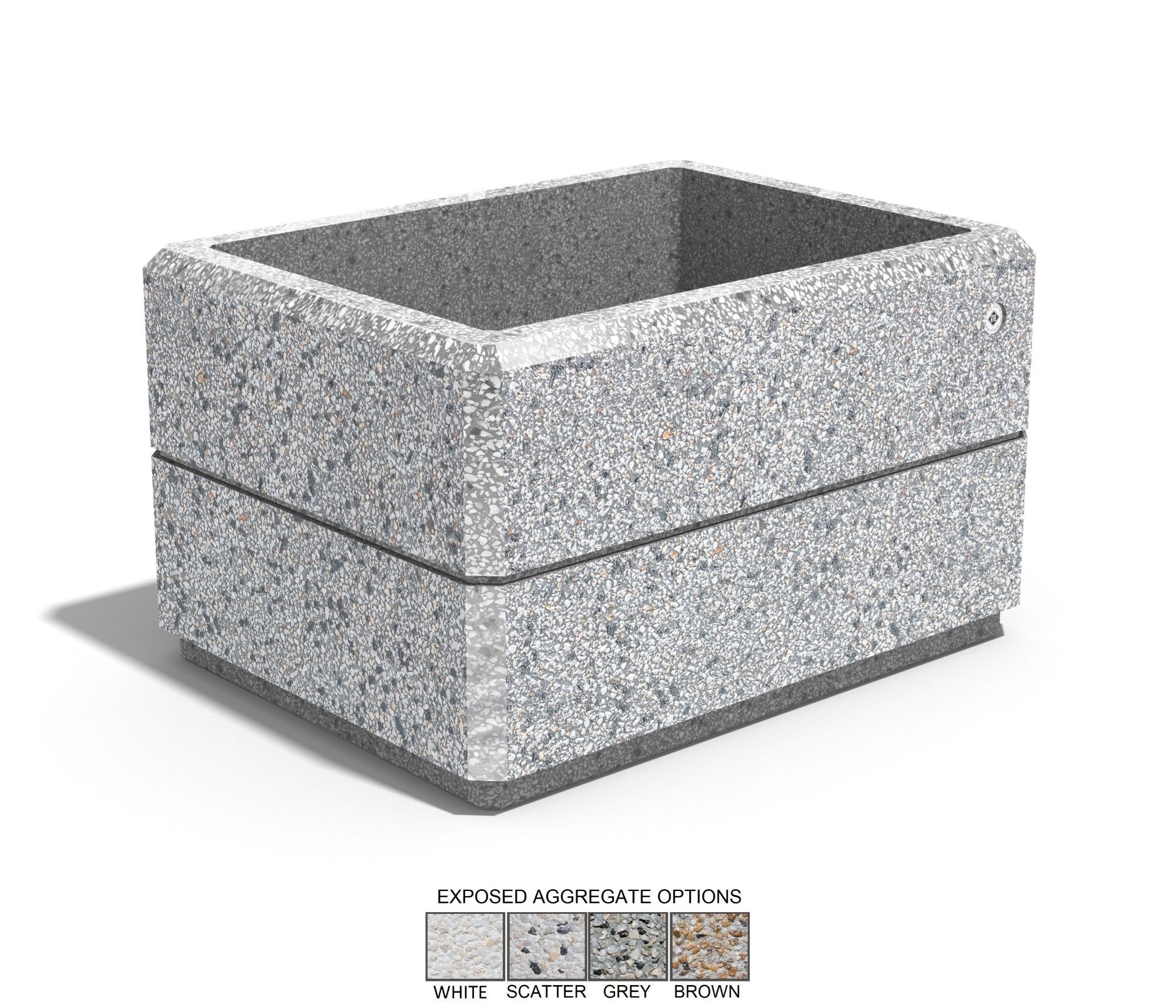 Прямоугольная бетонная плантатор ENCHO ENCHEV - ETE 177 ARCH-00043796 - Вид №5