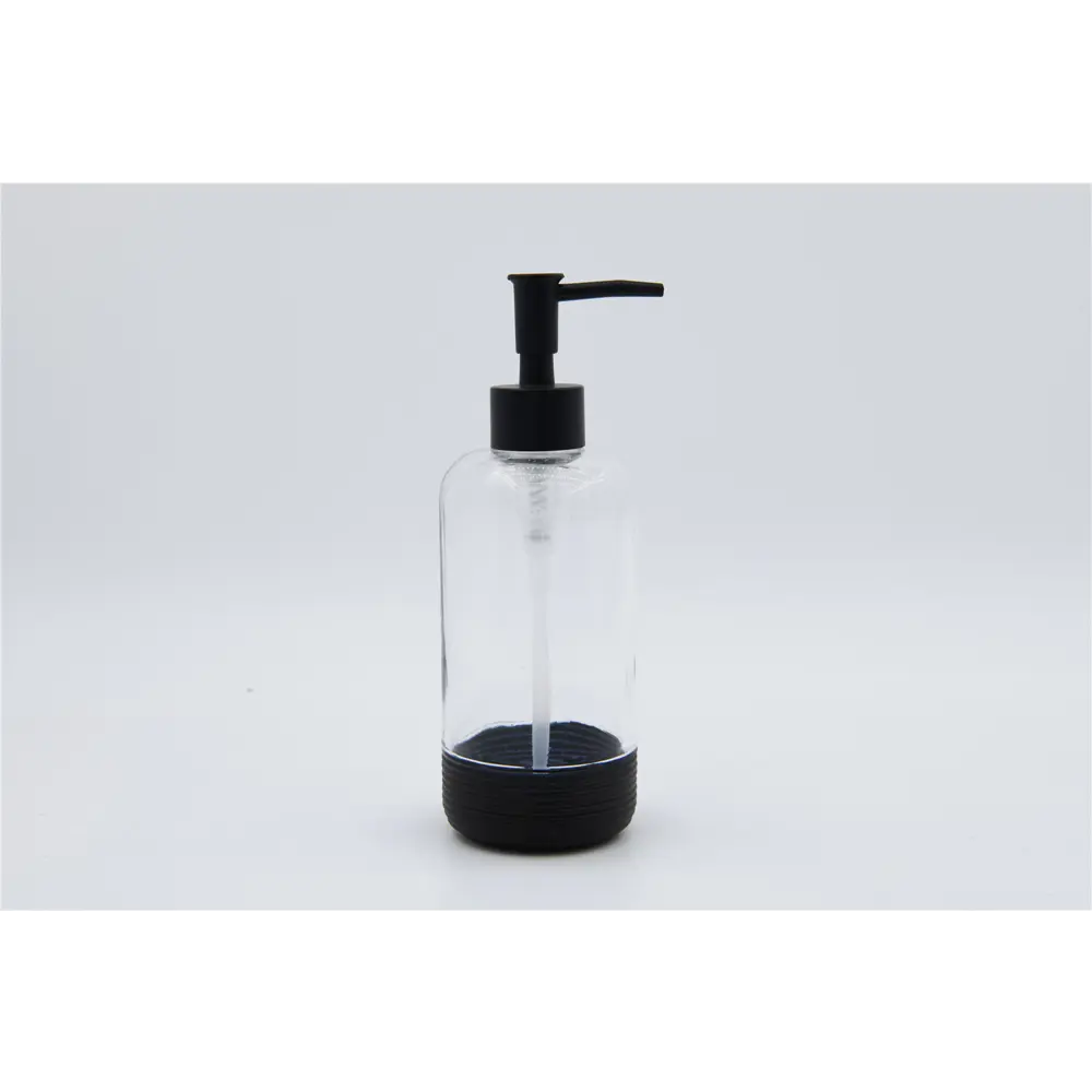 Дозатор для жидкого мыла PROFFI HOME Black Glass - элегантный и гигиеничный 89381150 STLM-1567444