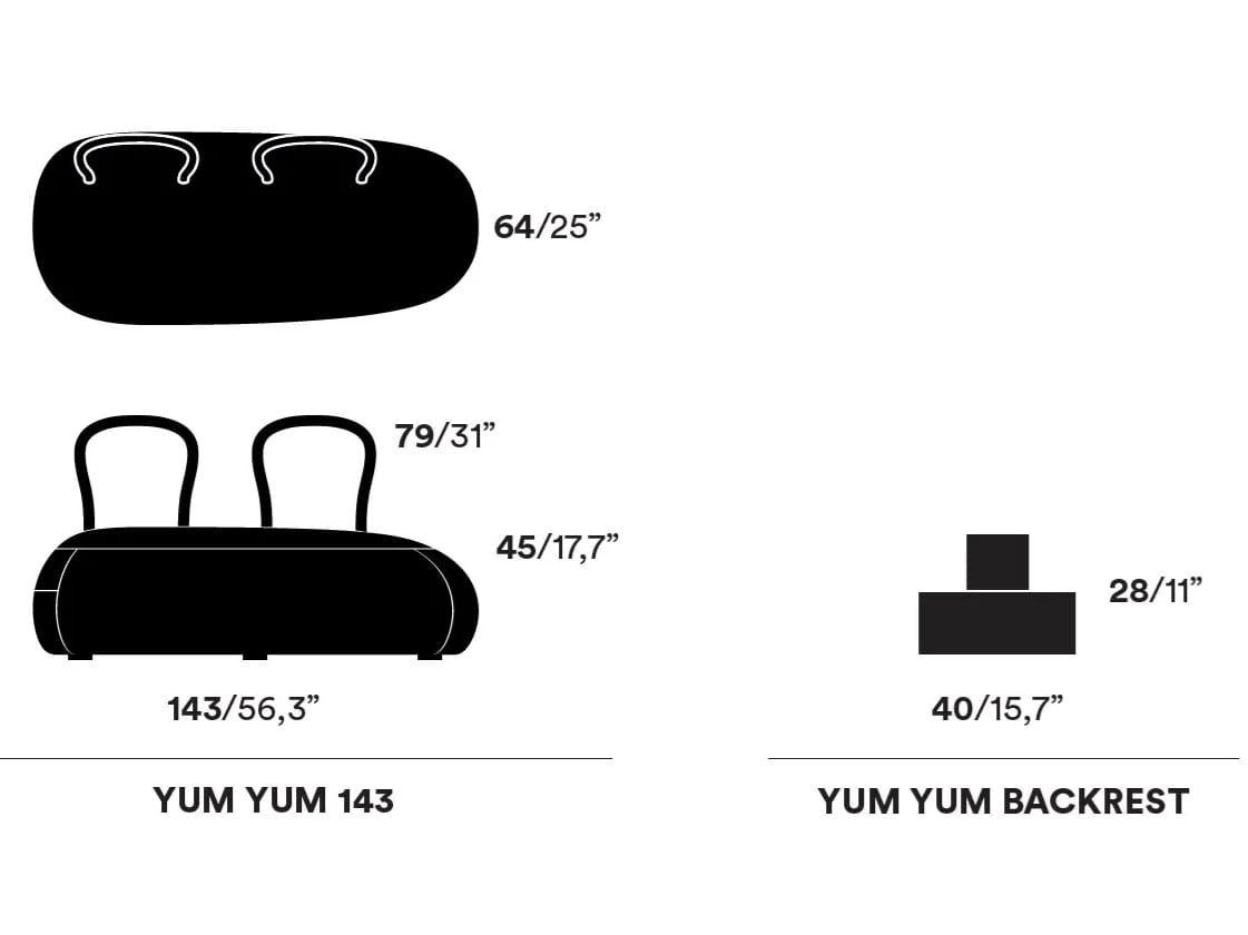 Диванчик Opinion Ciatti Yum Yum ARCH-00011102 - Вид №4