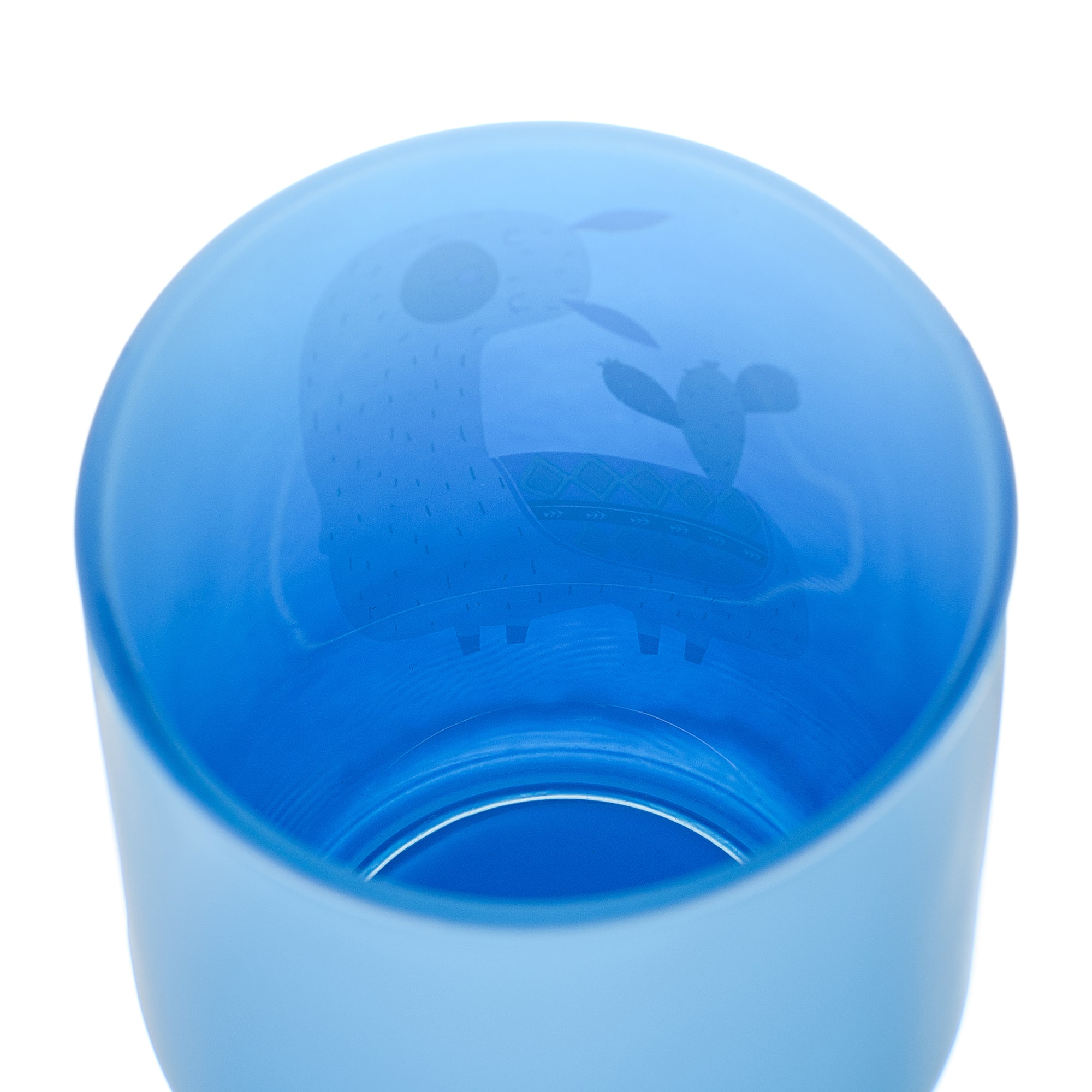 88109927 Стакан для зубных щеток стекло цвет голубой Lama Santreyd - Вид №2