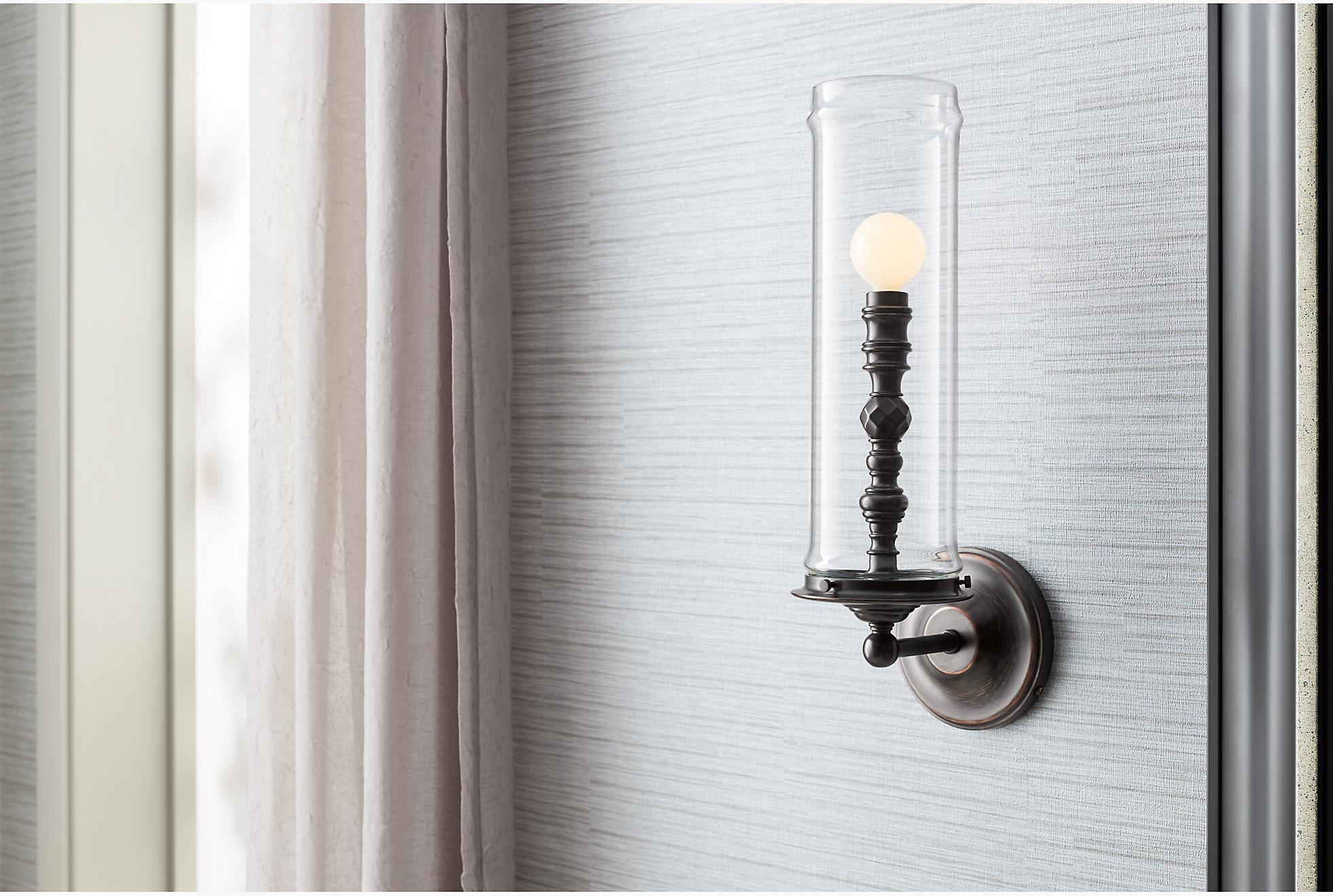 KOHLER Damask  Одноламповый бра K-22545-SC01-SNL  - Вид №3