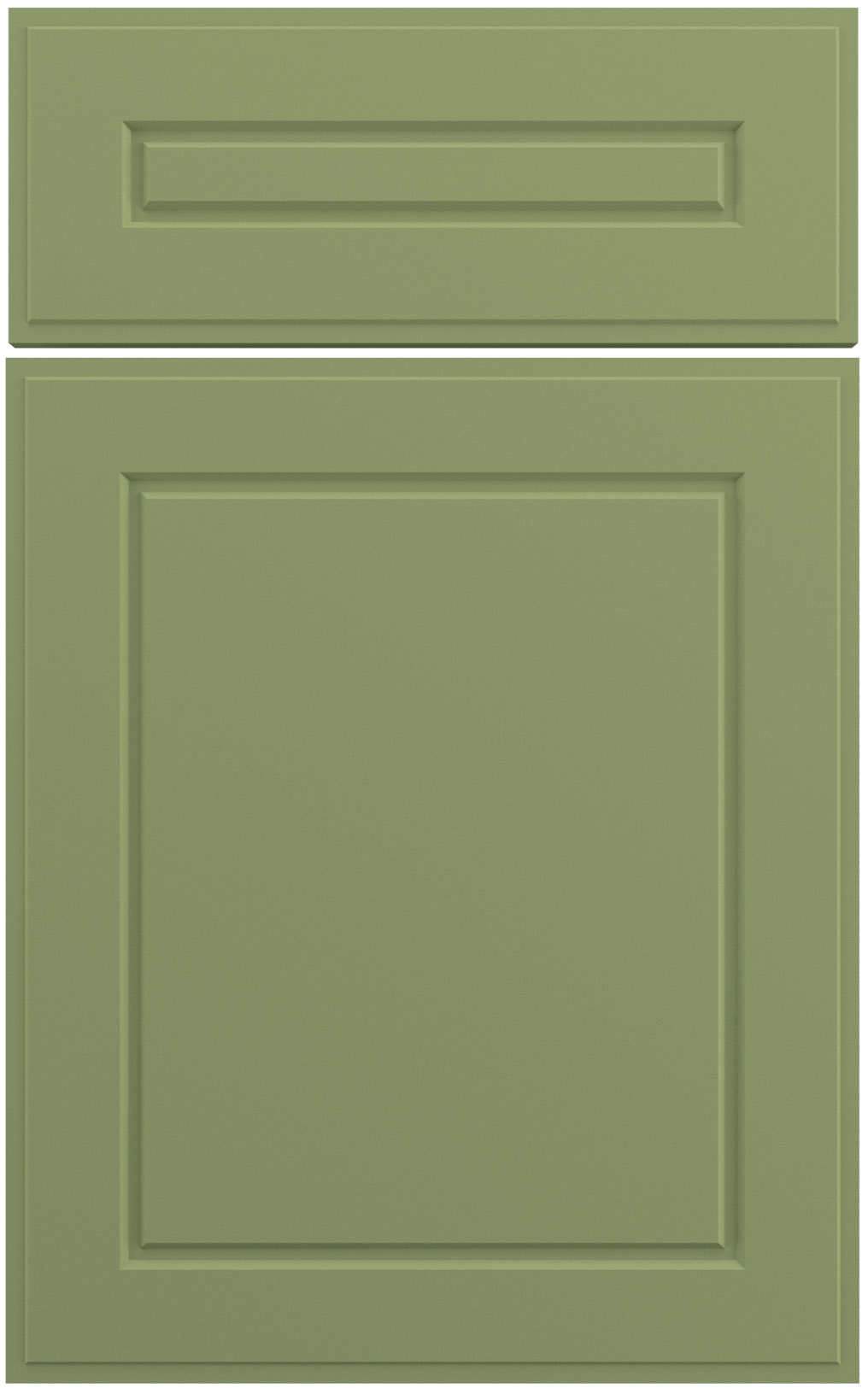 Фасады для кухни Классика Фрезеровка «Петергоф» 802 Зеленый SIDAK SIST3734-9857