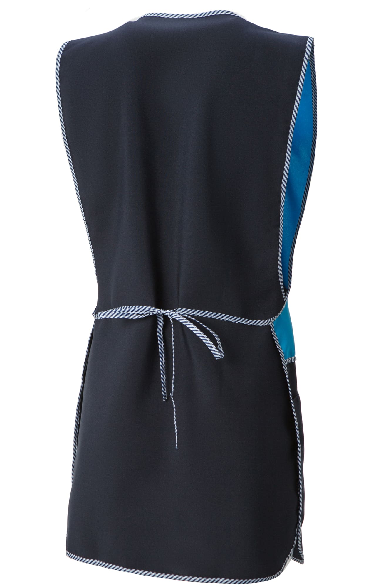 66211 Фартук-жилетка сине-голубой  Врач  размер 56-62 Спецодежда  - Вид №1