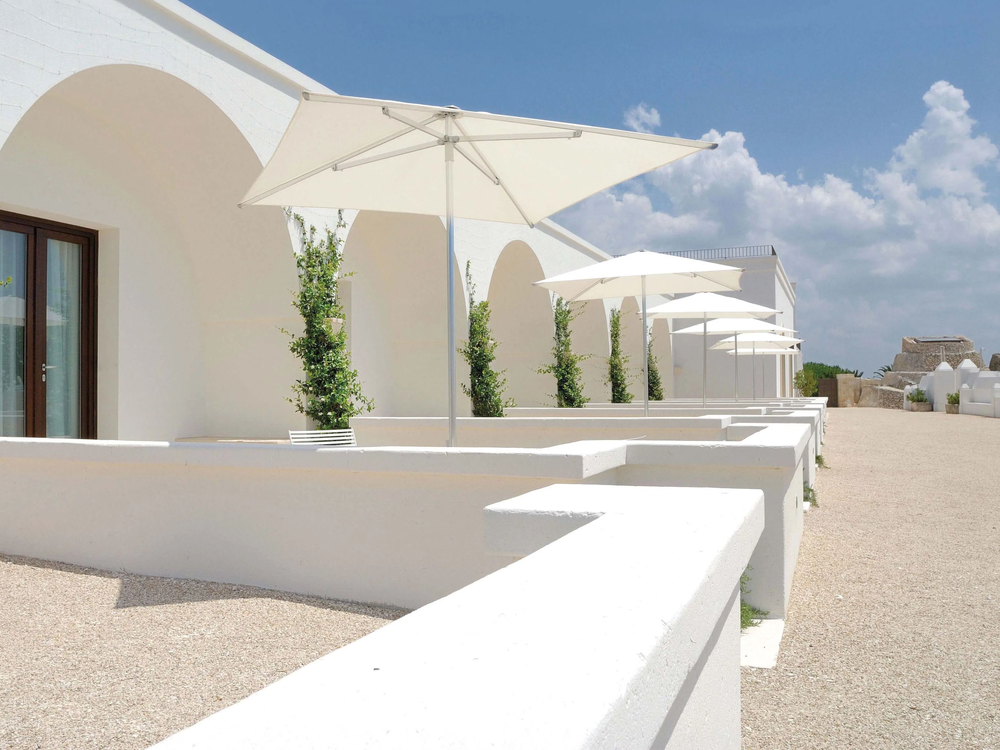 Алюминиевый квадратный зонтик emu Piazzetta ARCH-00103458 - Вид №1