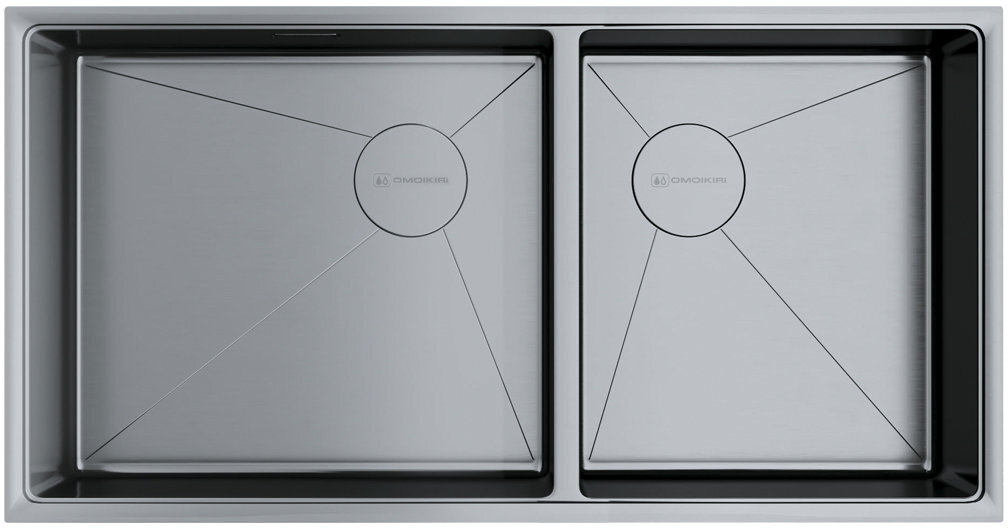 Кухонная мойка Taki 85-2-LB-U/IF Side IN OMOIKIRI