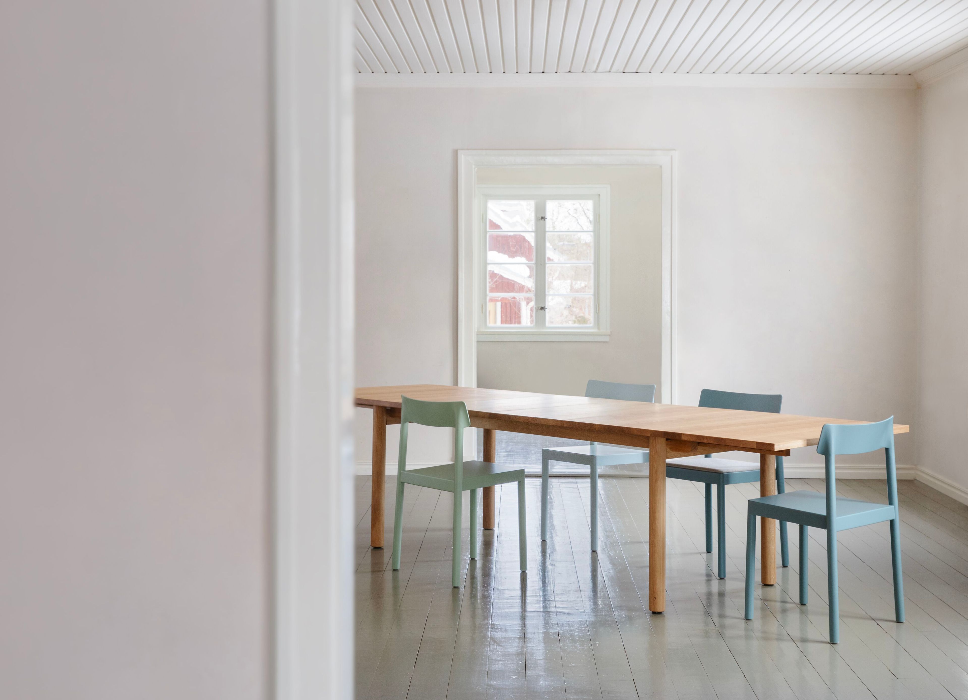 Штабелируемый стул из березы с мягким сиденьем Nikari KUMU ARCH-00056693 - Вид №7