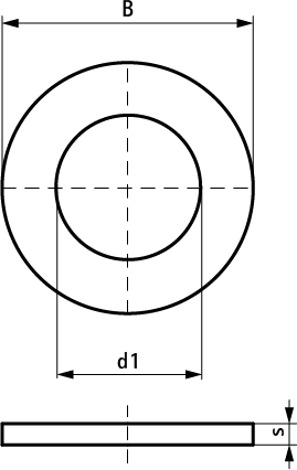 65381008 BIS Шайбы (BUP1000) монтаж в профиле BIS RapidRail® walraven  - Вид №1