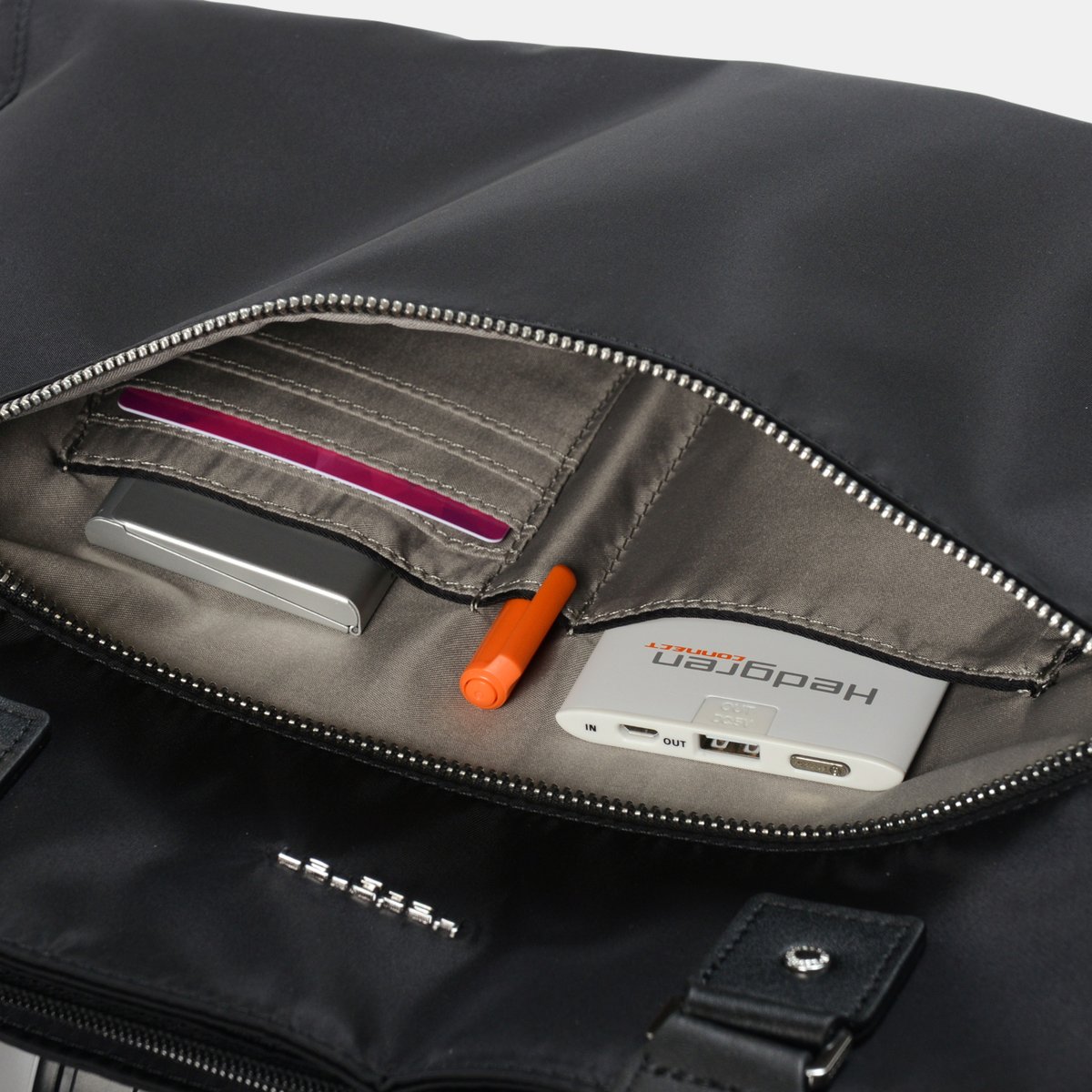 HCHMB02/003 Сумка HCHMB02 Zirconia Tote 14.1 Hedgren Charm Business  - Вид №2