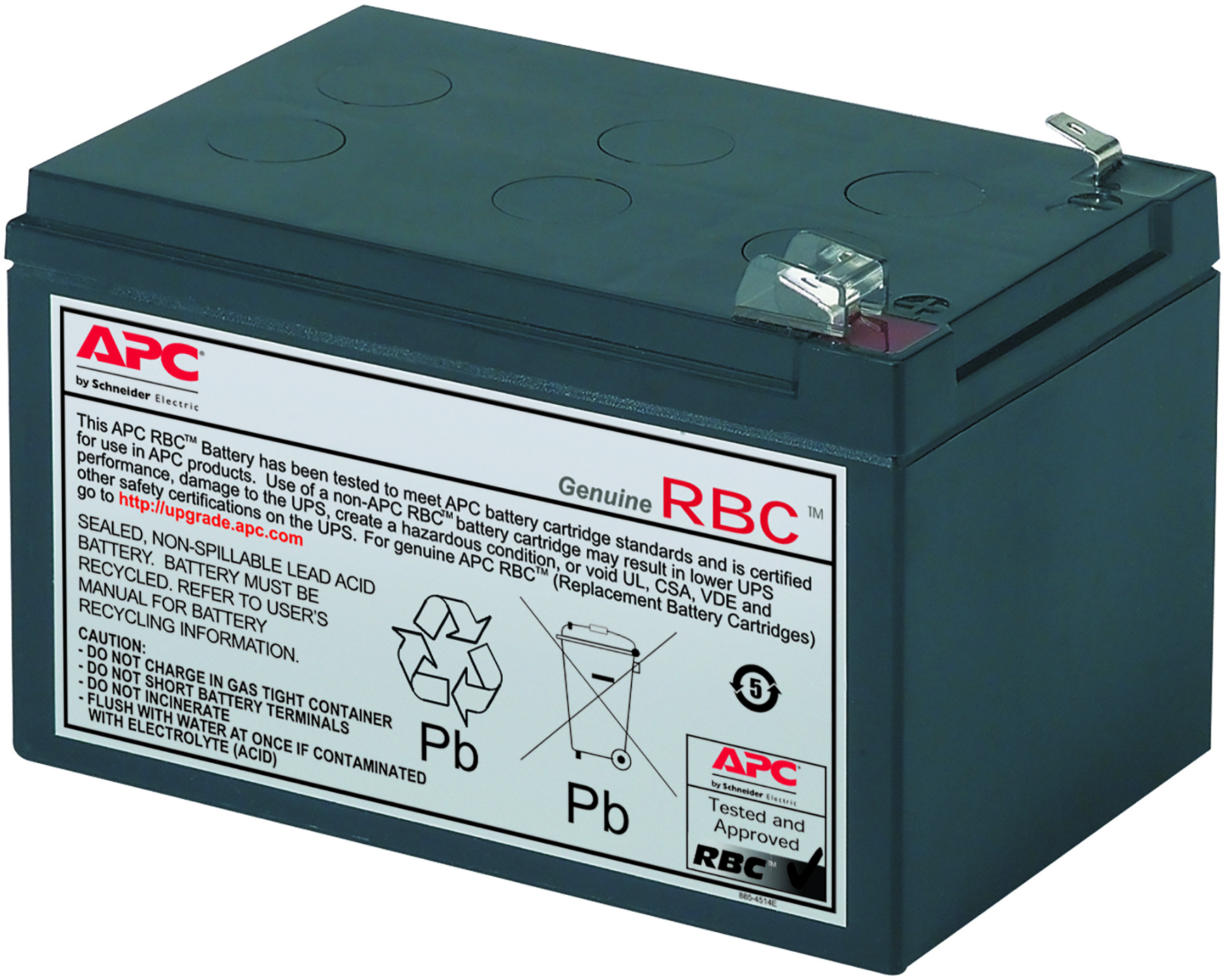 RBC4 Battery for bp650i, suvs650i APC Santreyd 