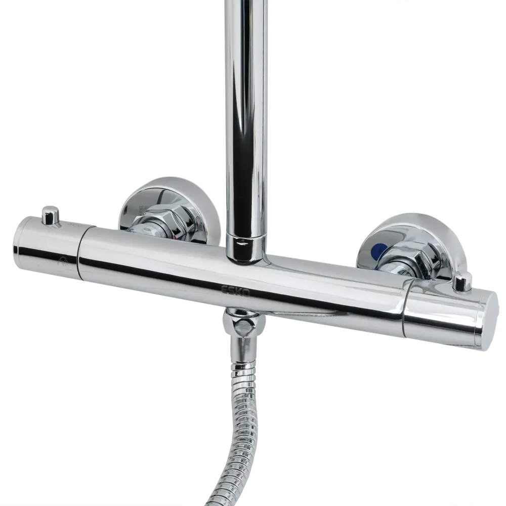 Душевая стойка Esko ST2050LM 1 режим с термостатом цвет серый/серебристый STLM-2192452 - Вид №2