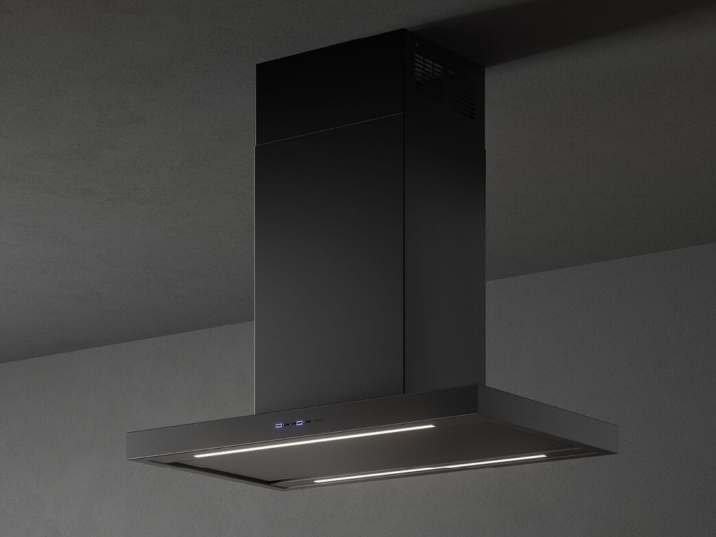 Островная вытяжка из нержавеющей стали со встроенным освещением Falmec дизайн ARCH-00126630