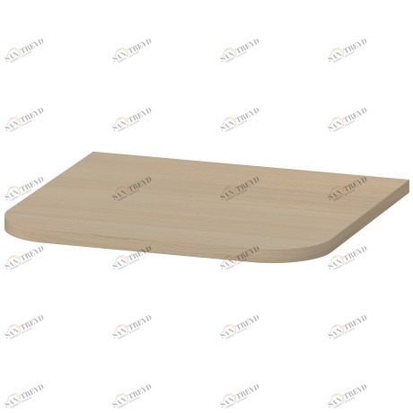 HP030007171 Happy D.2 Plus Верхняя панель для шкафчика Средиземноморский дуб Duravit