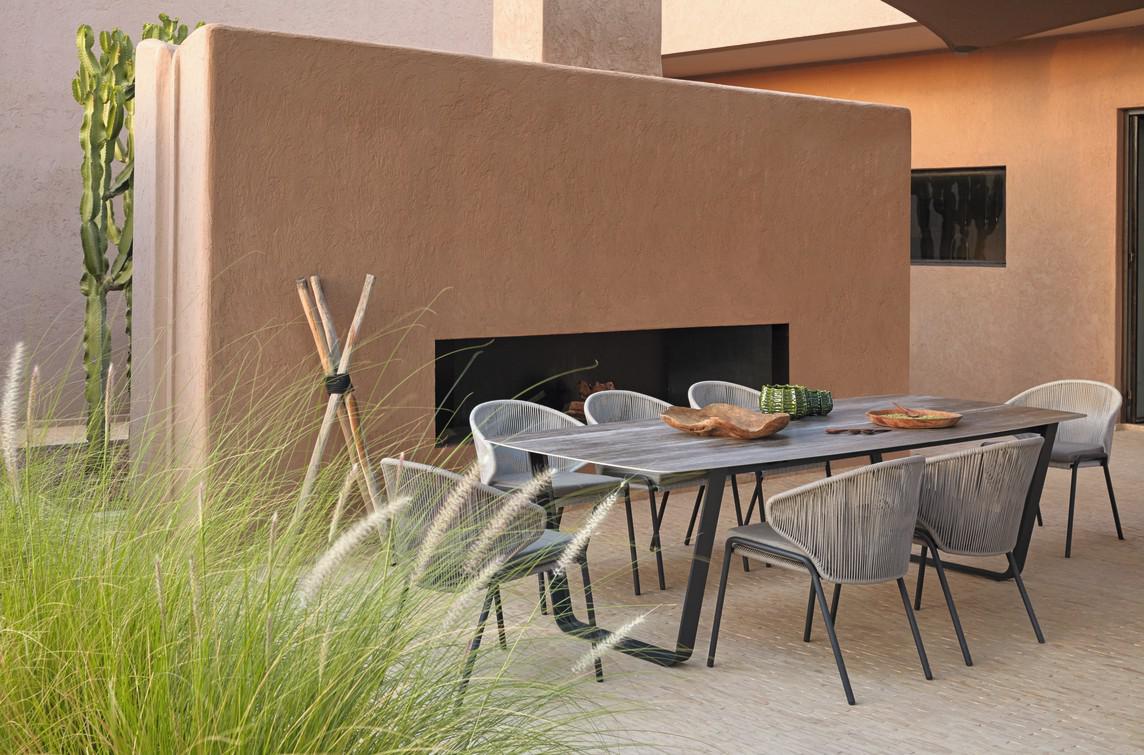 MNST383 Обеденный стол pwi lava f10 264см x 118см Manutti Air - Вид №5