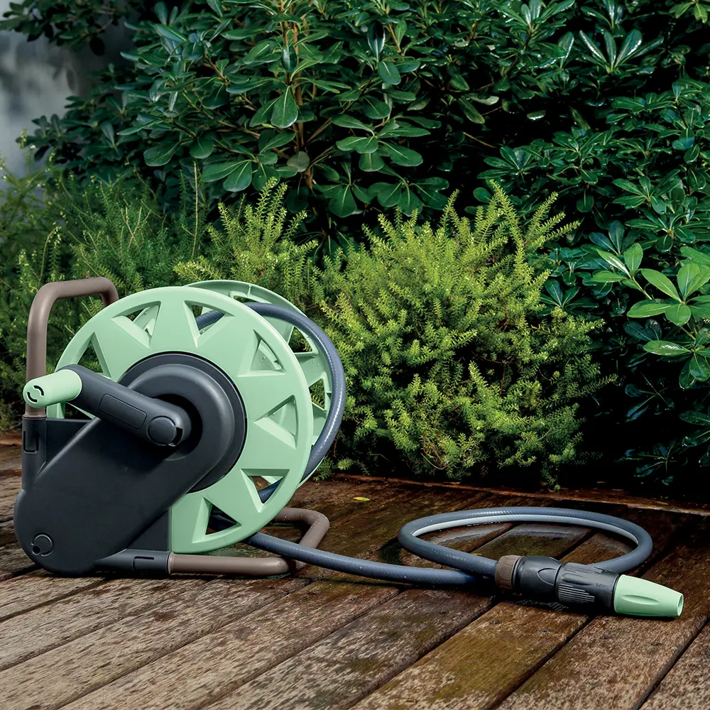 Оборудованный барабан для на матывания шлангов с роликами  1/2 дюйма 20 м GF STLM-2058979 - Вид №4