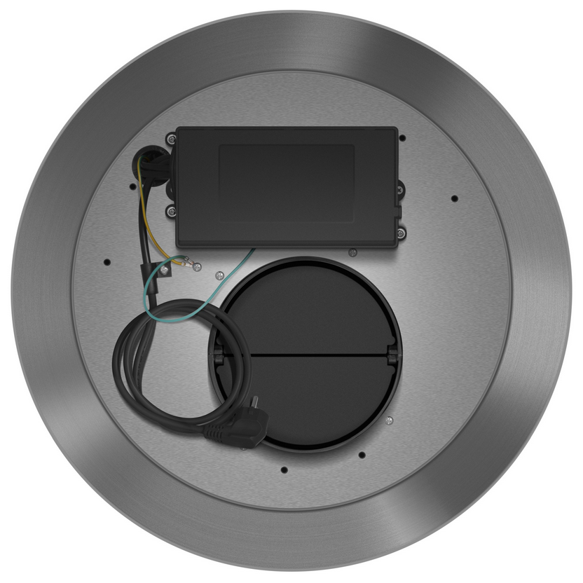 9202544 Вытяжка островная Meferi TUBE35IX ISLA ULTRA серебристый STDN-0065348 - Вид №9