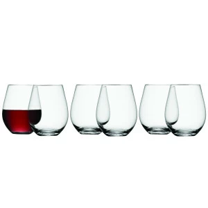 Набор из 6 стаканов для вина 530 мл Wine LSA INTERNATIONAL WINE 00-3863322 Прозрачный