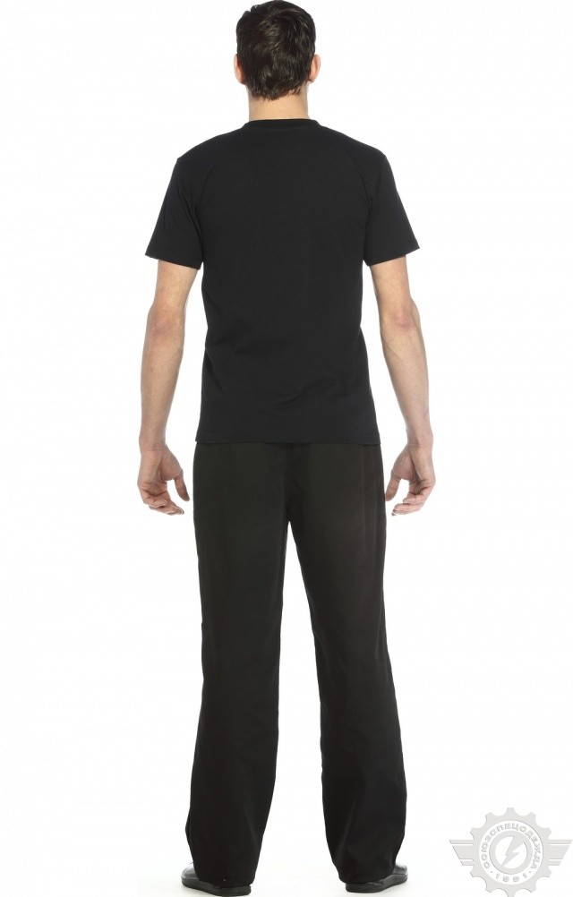 4958262 Футболка темно-синяя  Одежда для официантов  размер XL (50-52) Спецодежда  - Вид №9