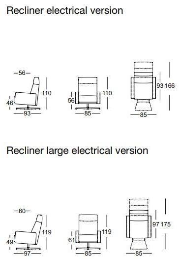 Rolf Benz Кожаное кресло с подставкой для ног sun-id-1421977 - Вид №2