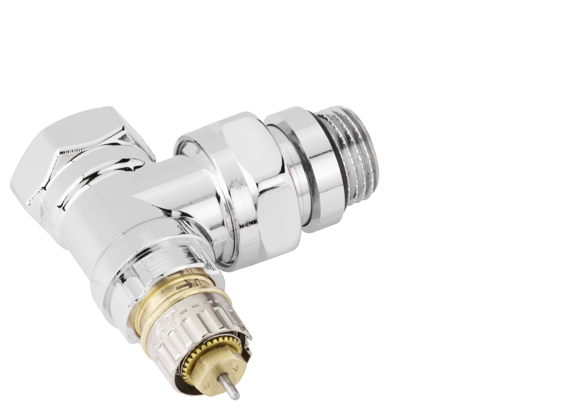 Danfoss Клапан RTR-N/RA-N для двухтрубной системы отопления Клапан RA-N 15 угл., наружн. резьба 013G4201  - Вид №11