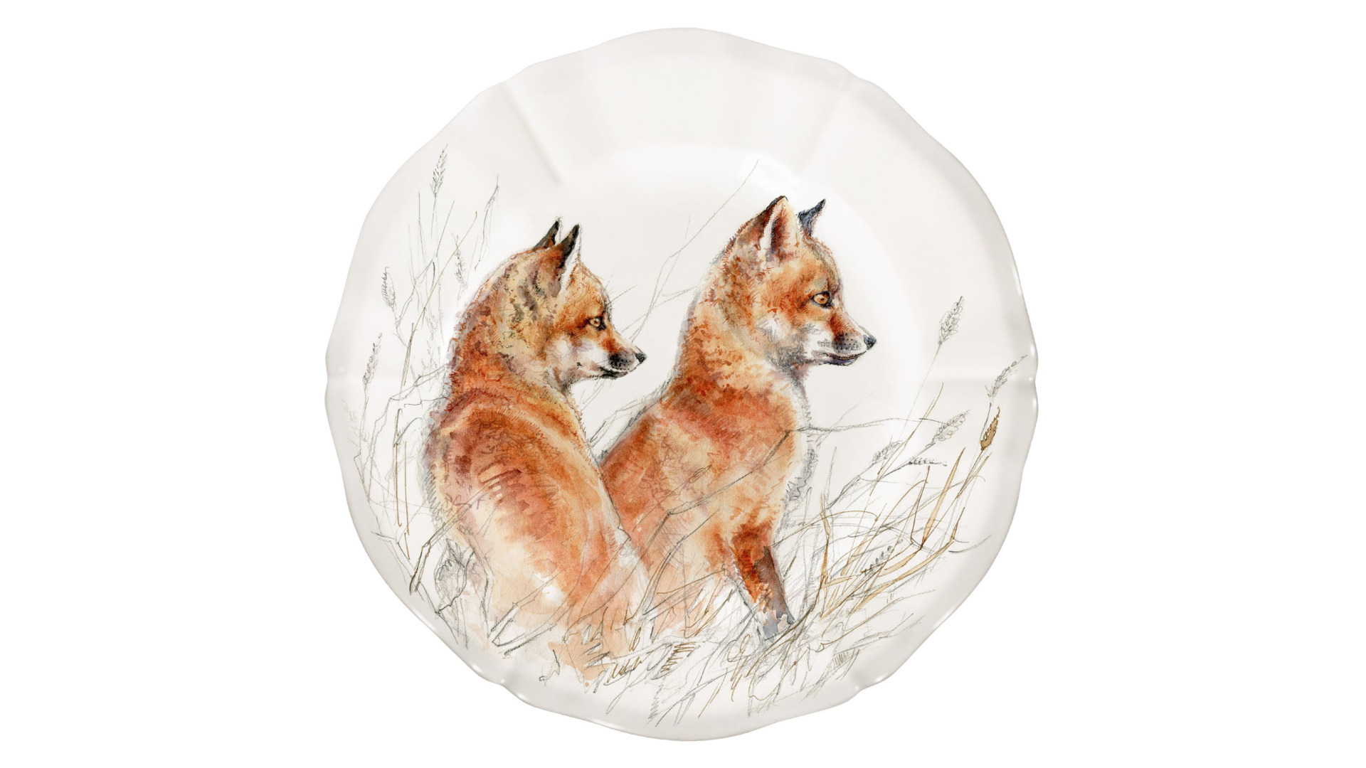 10644792 Gien Набор тарелок пирожковых Gien Солонь 16,5см, фаянс, 4шт Фаянс  - Вид №4