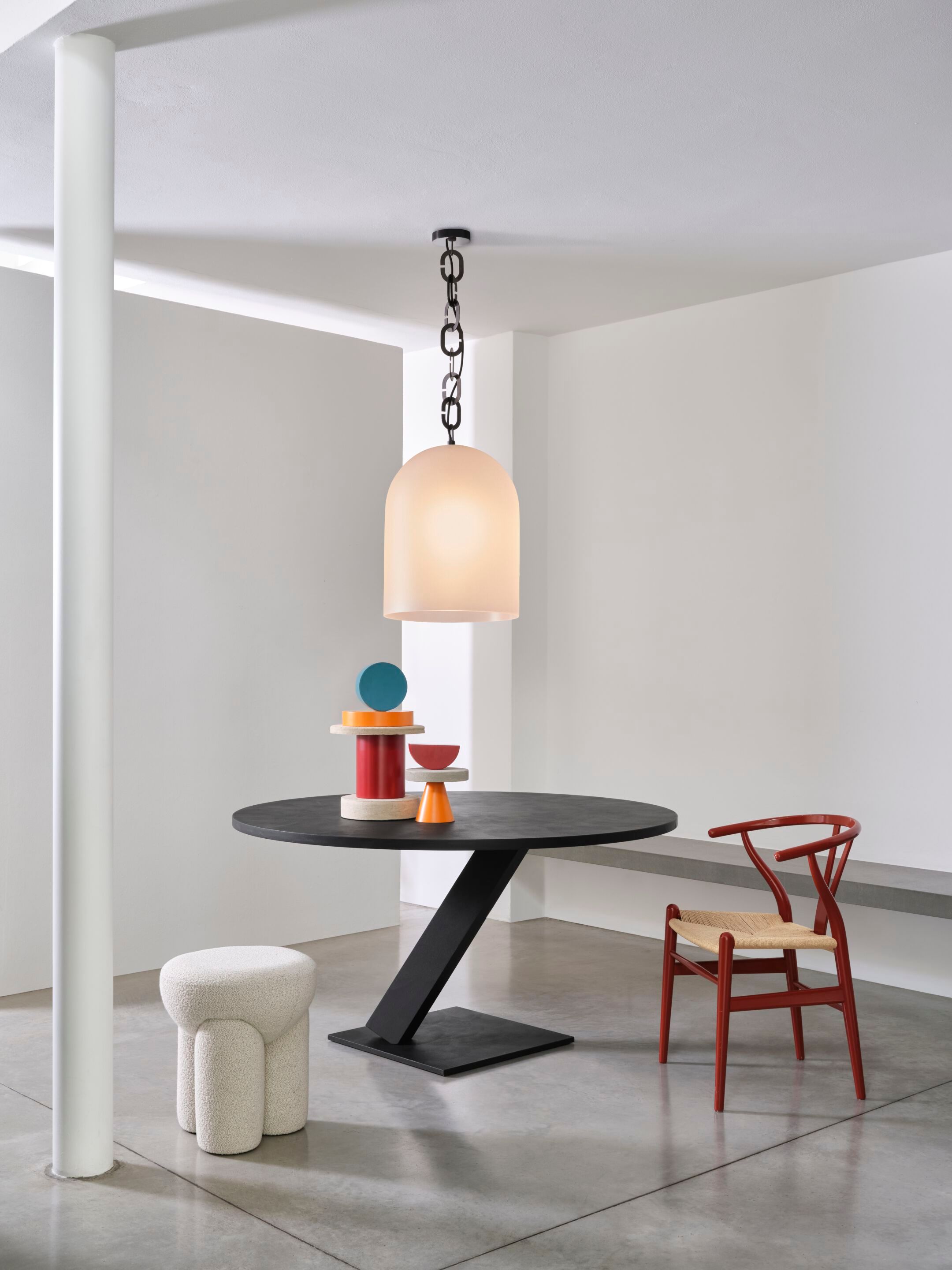 Выдувное стекло светодиодный подвесной светильник SkLO купол ARCH-00093027 - Вид №4