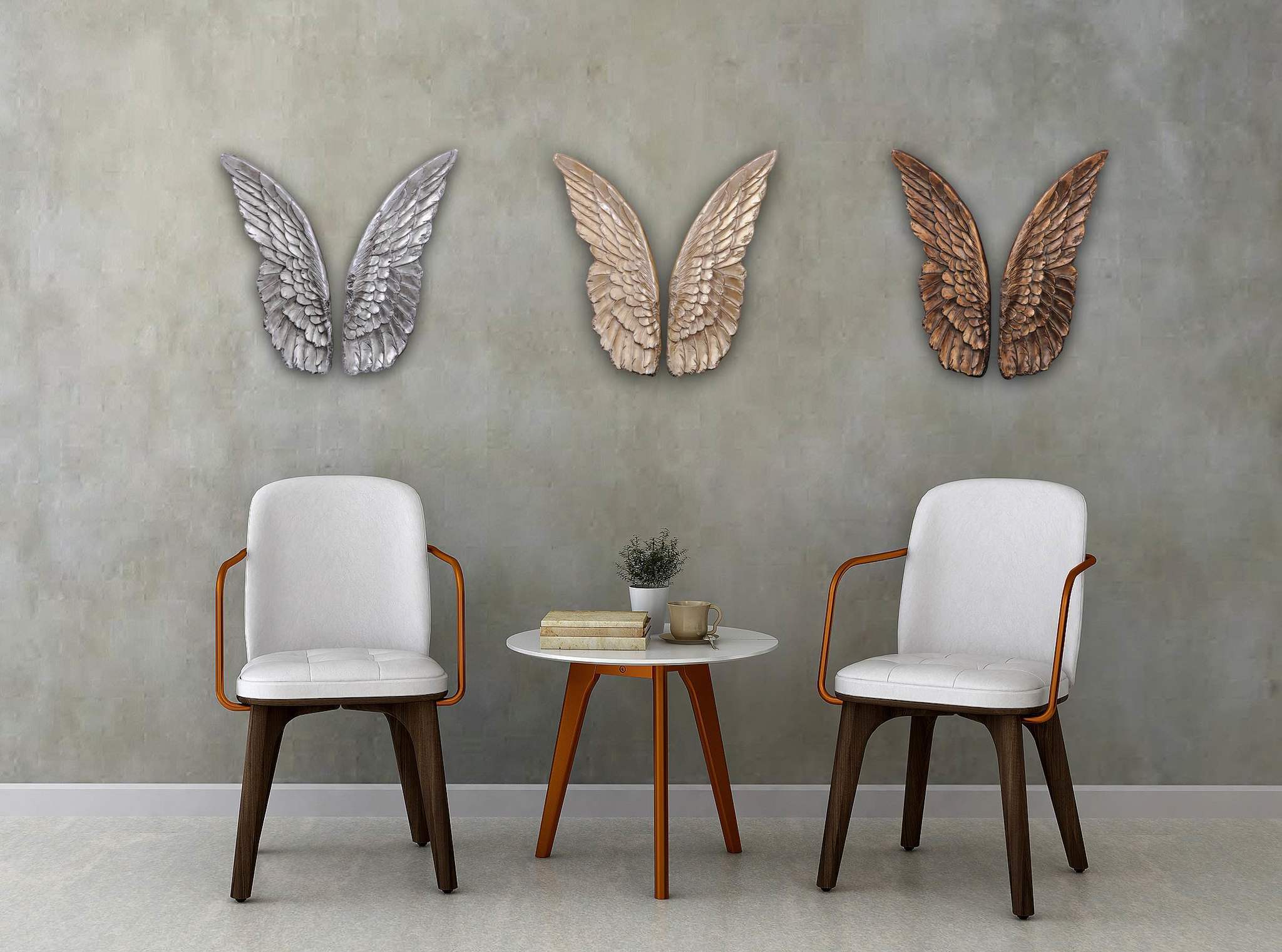 35506G Панно "Крылышки (бронза)" LAB.Space  - Вид №2