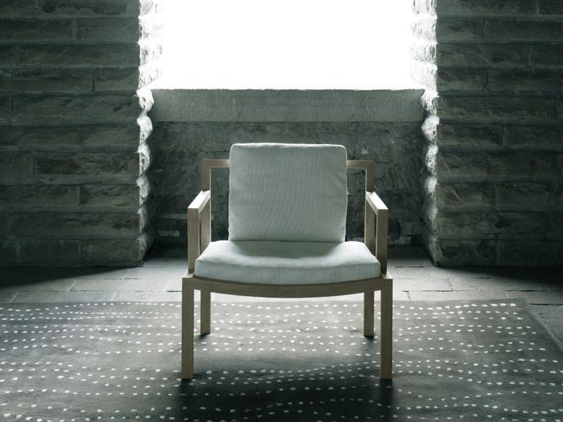 Living Divani Кресло из дуба с обивкой sun-id-1485419 - Вид №2