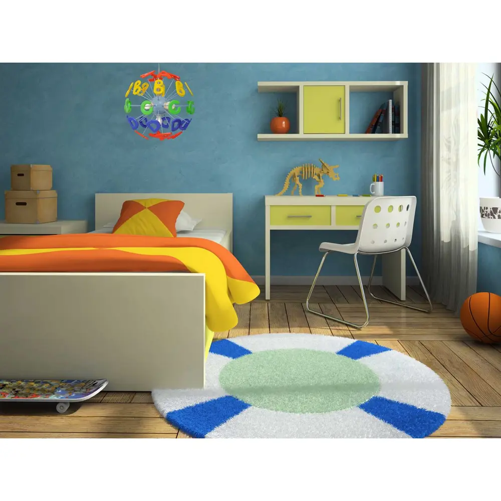 Люстра Улыбка 5xE14х40 Вт, металл/пластик, цвет мультиколор MW-Light STLM-2156879 - Вид №2