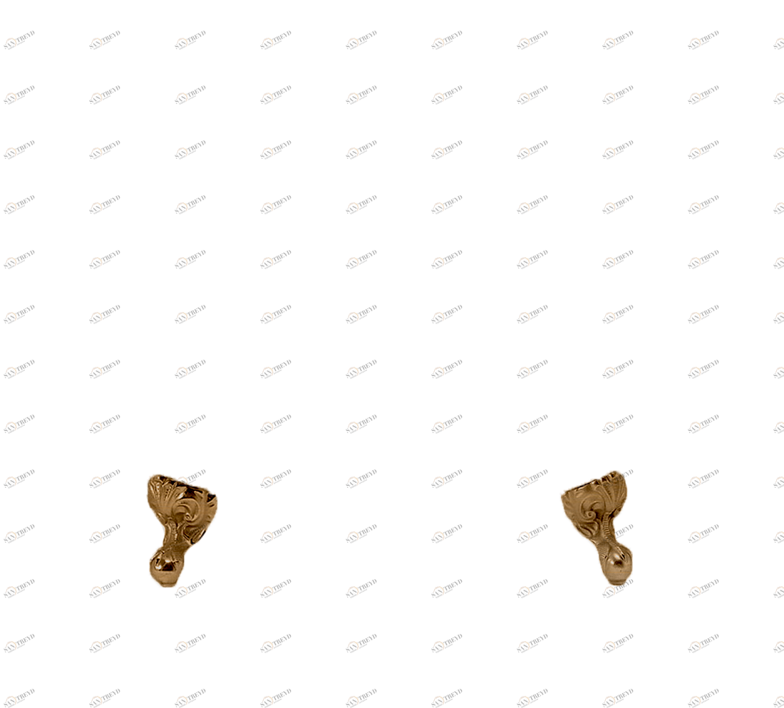 Gentry Home Bexley Cast iron bathtubs with feet Классическая бронза GH102586 