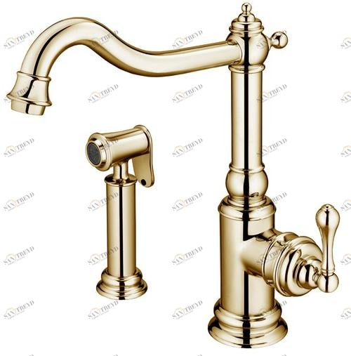 JUSTIME Смеситель для кухни с вытяжным душем Classik 6703-96-82sk