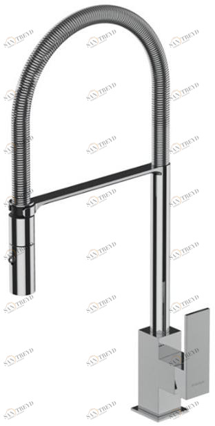 GUGLIELMI Кухонный смеситель, однорычажный, с вытяжным душем Semi-pro Fggg65933