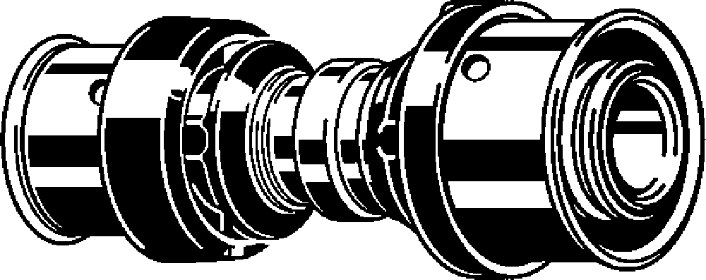 Viega Переходная муфта Viega Smartpress 6715.2 (729776) 729 776 - Вид №1