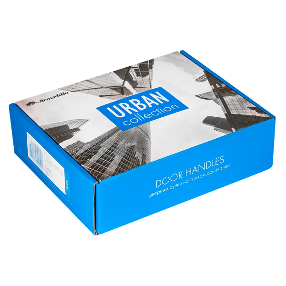 Дверные ручки Armadillo R.URS52.Twin SN-3, без запирания, цвет матовый никель STLM-2040889 - Вид №1