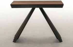 Tonin Casa Консоль / стол из меламина на металлической основе Ventaglio T6509