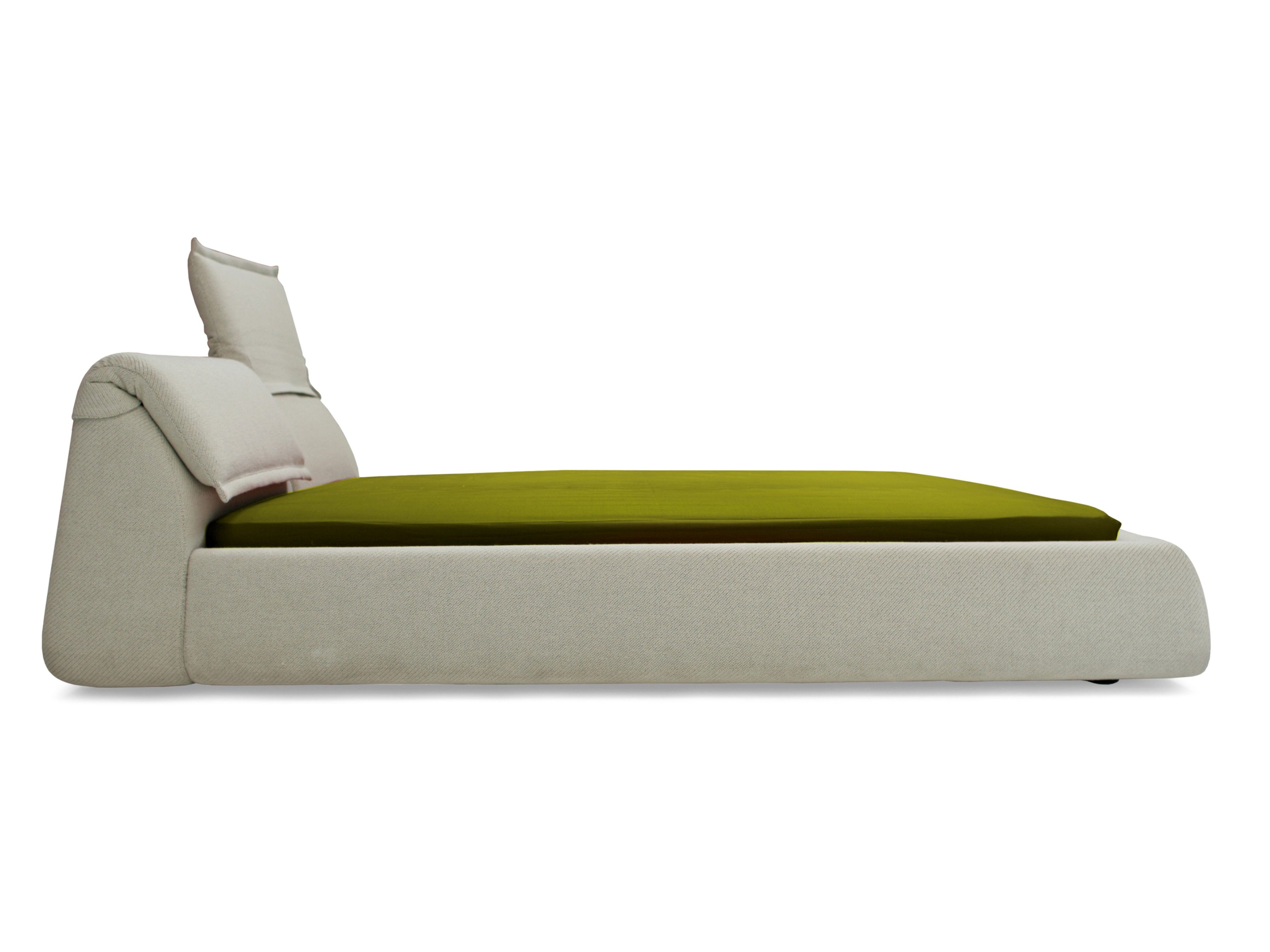 Двуспальная кровать с откидной спинкой из ткани MOROSO Highlands ARCH-00083489