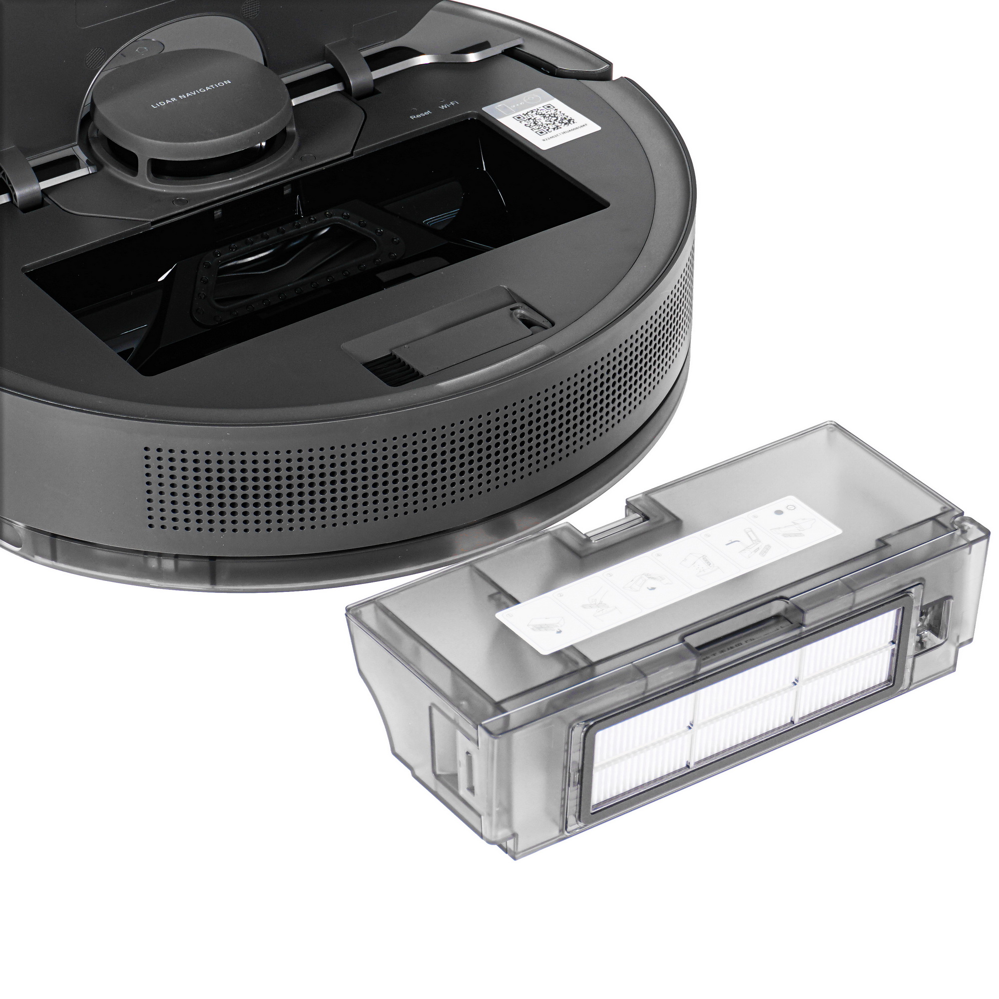 5094022 Робот-пылесос Dreame D10s Plus черный STDN-0081742 - Вид №7