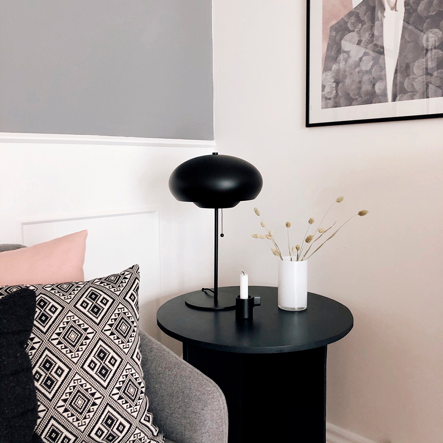 101324_244365011 Лампа настольная champ, 30х50 см, черная матовая Frandsen  - Вид №1
