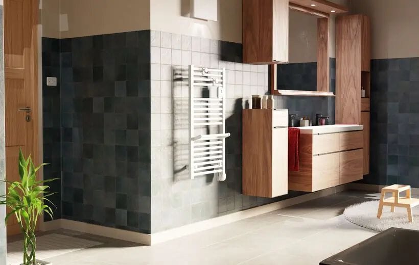 Настенный вертикальный полотенцесушитель intuis EZYBAIN ARCH-00149122 - Вид №3