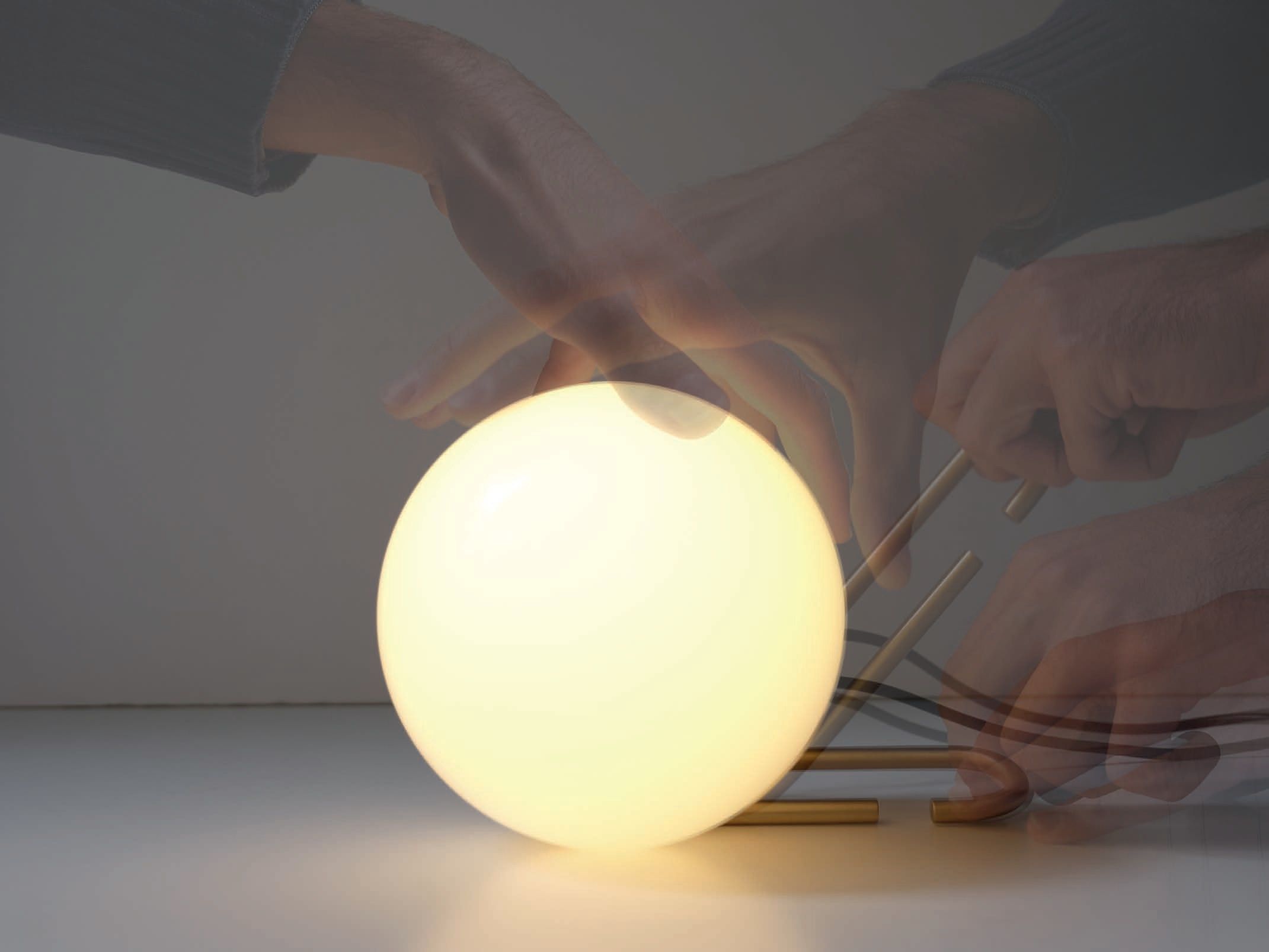 Светодиодная настольная лампа из дутого стекла Artemide nh ARCH-00101248 - Вид №10