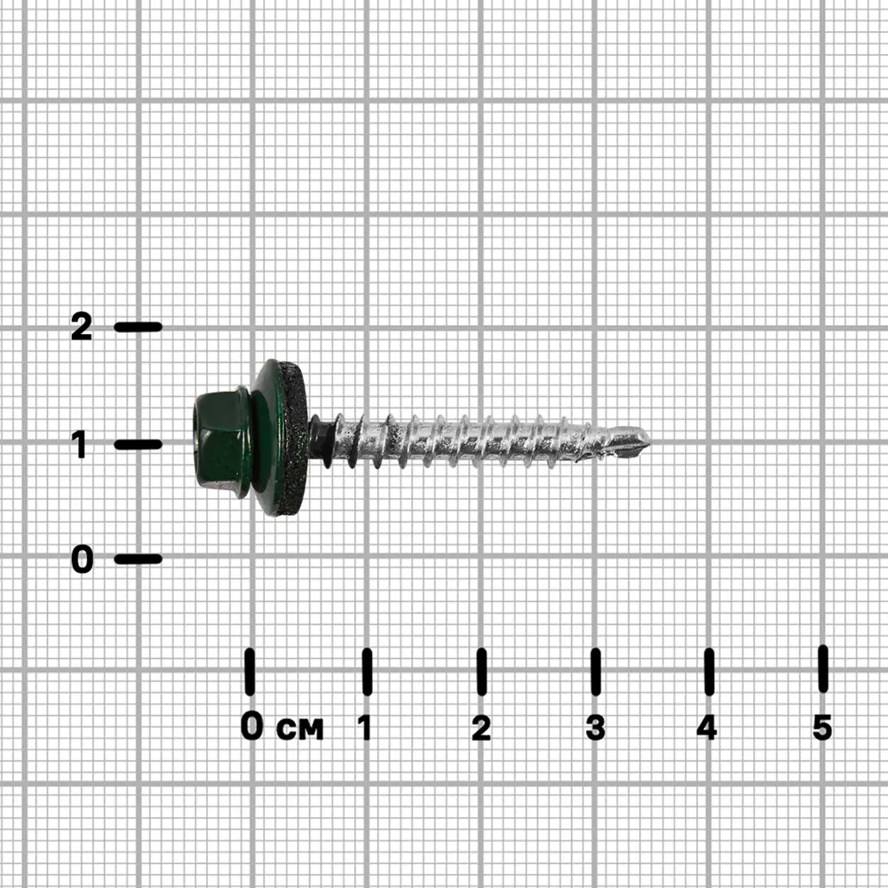 Саморезы кровельные Standers с буром для металлочерепицы и профнастила 89213050 STLM-1012130 - Вид №2