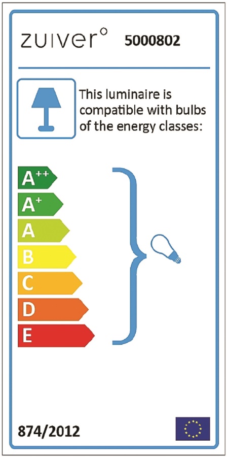 Лампа напольная Tripod, белая Zuiver 5000802 - Вид №10
